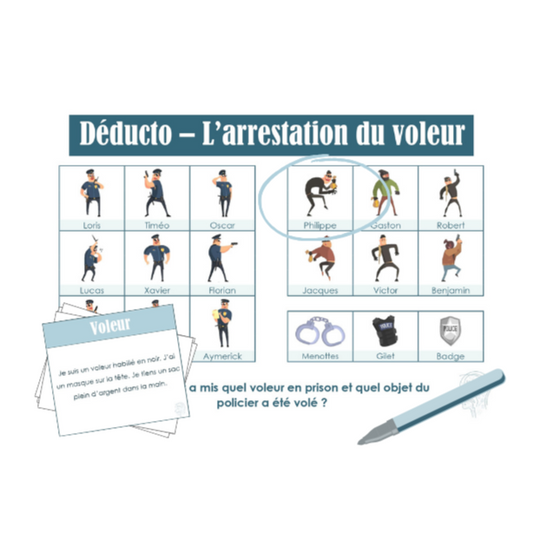 Déducto - L'arrestation du voleur