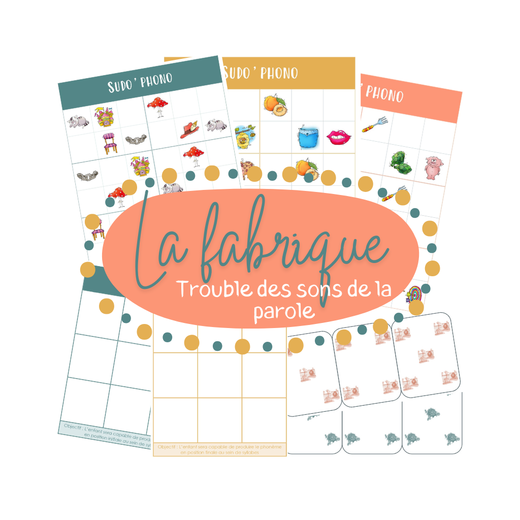Boîte de La fabrique : trouble des sons de la parole